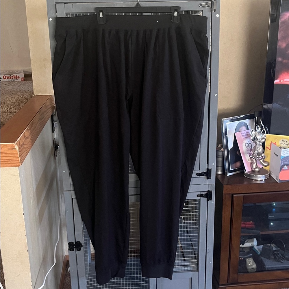 STYLUS Charcoal Elastic Waist Trousers